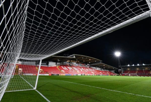 Wrexham AFC football pitch