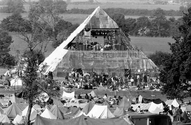 First Glastonbury Festival